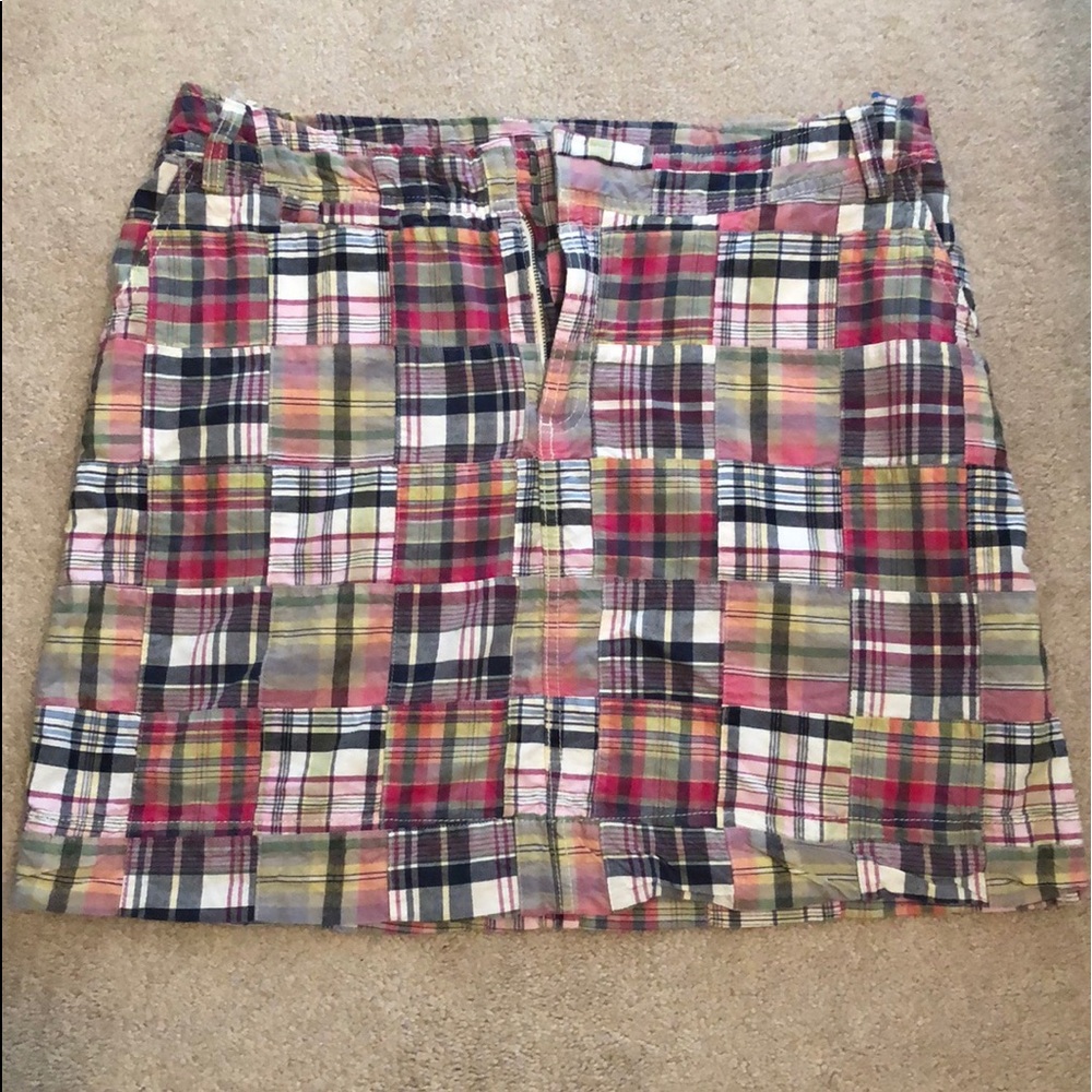 Plaid Mini Skirt